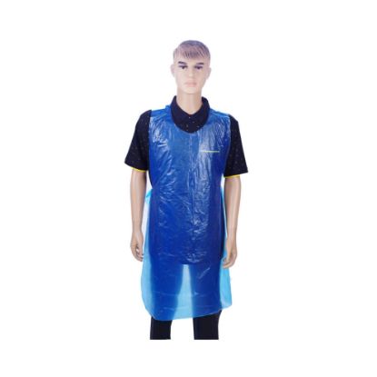 Picture of PLASTIC APRON 28" X 46'- BLUE COLOR-1000