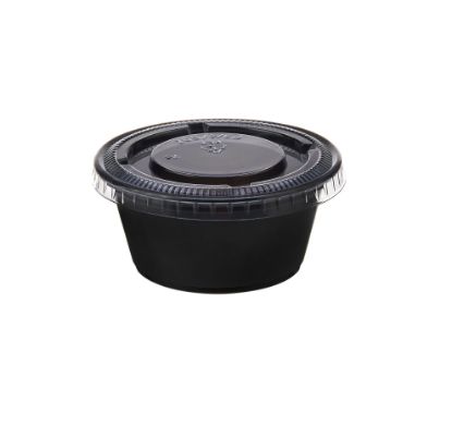 Picture of LIDS ONLY FOR 80CC PORTION BLACK-2500PC