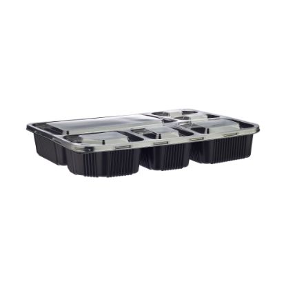 Picture of BLACK SIX DIVIDER CONTR.LID ONLY**150PC