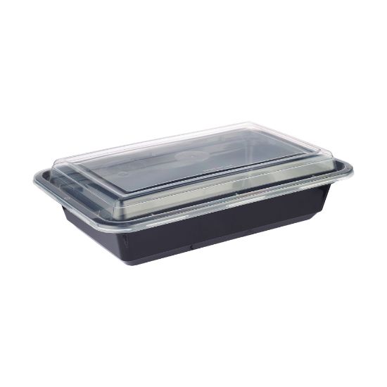 Picture of LID FOR BLACK BASE RECT CONTR 24OZ-300PC