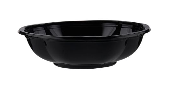 Picture of 18 OZ BLACK BASE SALAD BOWL 300 PCS