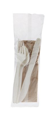 Picture of BIODEGRADABLE HD CUTLERY SET (SPN/FRK/KN