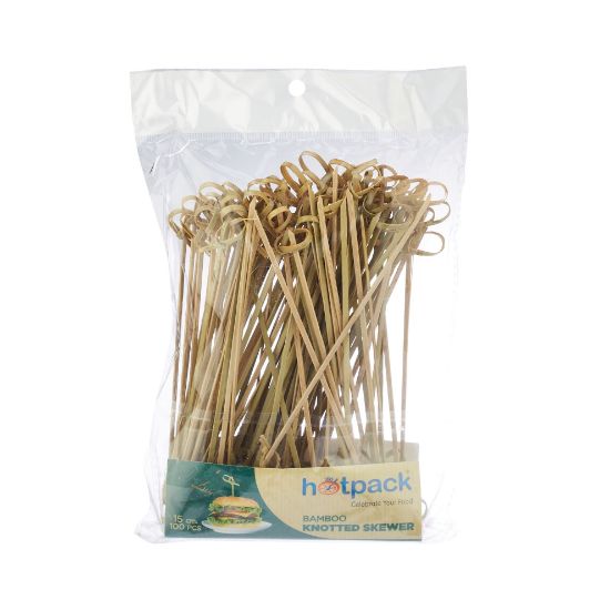 Picture of BAMBOO KNOTTED SKEWER 15CM-20*100-BKS15