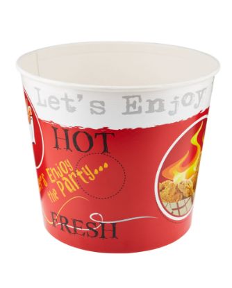 Picture of PAPER CHICKEN BUCKET 64OZ+LID-150PC