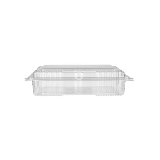 Picture of PET CLEAR RECT. SINGLE COMPARTMNT1X100PC