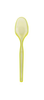 Picture of PLASTIC DESERT SPOON MIX COLOUR 25X40 PK