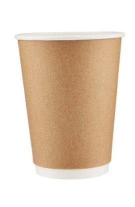 Picture of 12OZ KRAFT DOUBLE WALL CUP 500 PCS