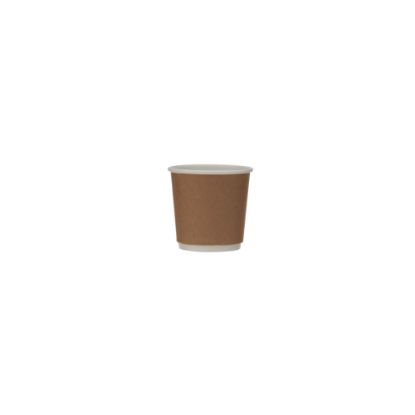 Picture of KRAFT PAPER DOUBLE WALL CUPS 4OZ-1X1000