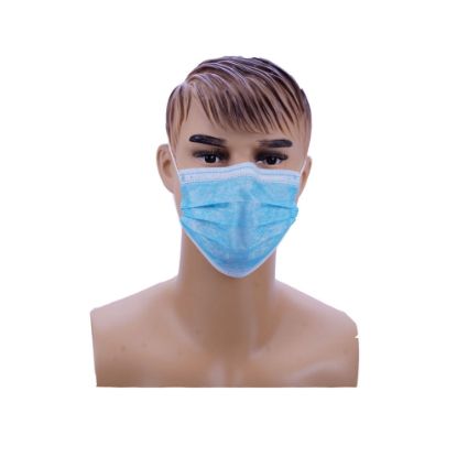 Picture of NONWOVEN FACE MASK 3PLY BLUE 20X50PCS