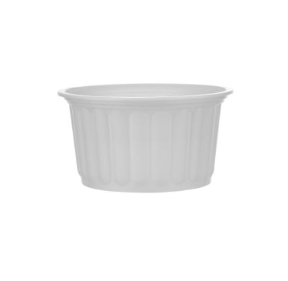 Picture of H/P 350CC PP PLASTIC WHT BOWL+LID 1X1000