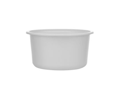 Picture of PLASTIC BOWL WHITE 400ML+LIDS1*1000-H400