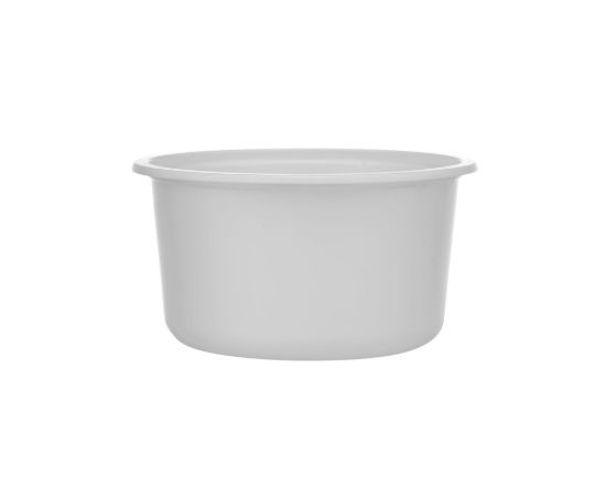 Picture of PLASTIC BOWL WHITE 400ML+LIDS1*1000-H400