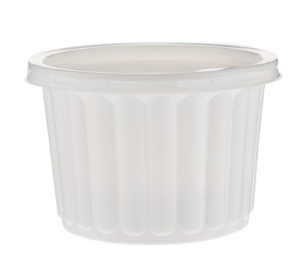 Picture of PP CORRUGATED WHITE BOWL 500ML-1X1000PCS