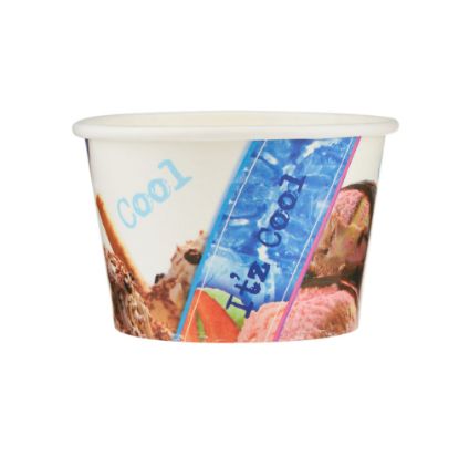 Picture of PAPER ICE CREM BOWL250ML(8OZ)1000-ICB250