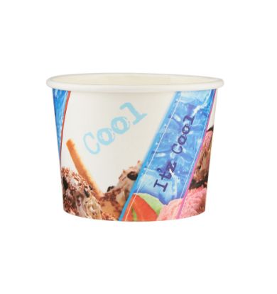 Picture of HOTPACK PET ICE CREAM BOWL 6OZ-1X1000PC