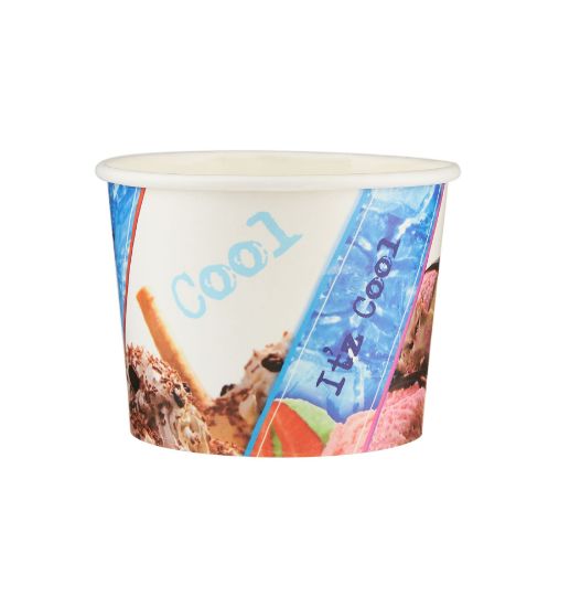 Picture of HOTPACK PET ICE CREAM BOWL 6OZ-1X1000PC