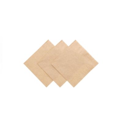 Picture of BROWN NAPKIN 23X23CM -2PLY 100X20PKT