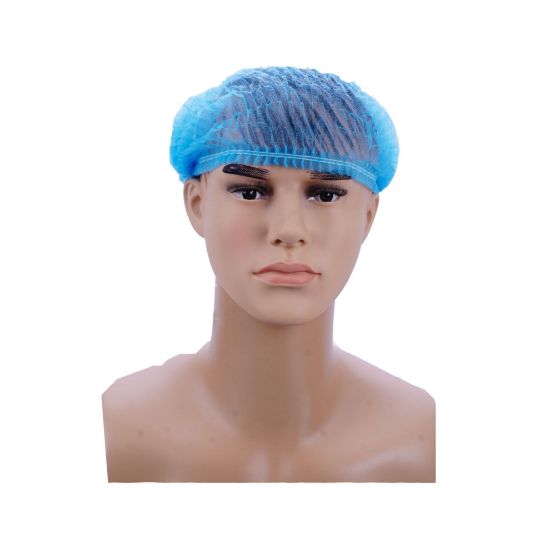 Picture of NURSE (BOUFFANT) CAP BLUE**10PKT X 100PC