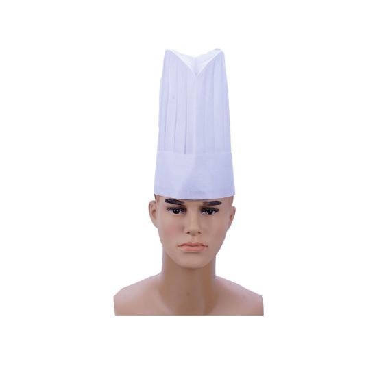 Picture of NON WOVEN CHEF HAT 10" ROUND-4PKT*50PC