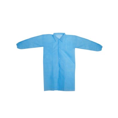 Picture of NON WOVEN VISITORS COAT LARGE BLUE-50PCS