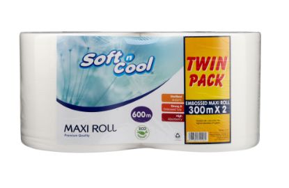 Picture of S/M TWIN PACK MAXI ROLL 1PLY-3PK*2ROLL