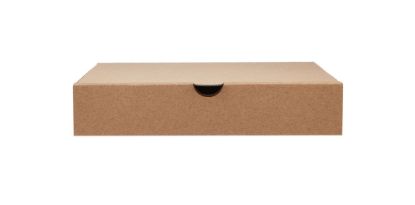 Picture of PLAIN BROWN PIZZA BOX 28X28CM 1X100 PCS