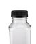 Picture of PLSTIC SQR BOTTLE 330ML+BLACK CAP -144PC