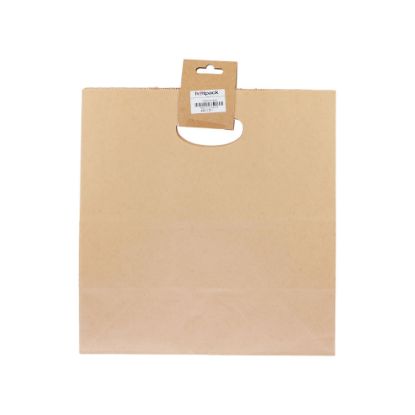 Picture of PAPR BRWN DIE CUT HNDLE BAG 28X28CM 500P