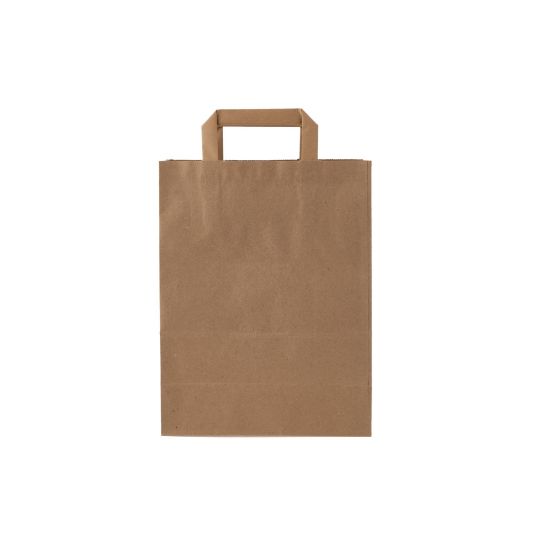 Picture of PAPER BAG BRWN FLAT HNDL 24*12*31CM-250P