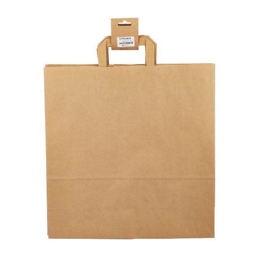 Picture of PAPER BAG BRWN FLAT HNDL 38*14*39.5C-250