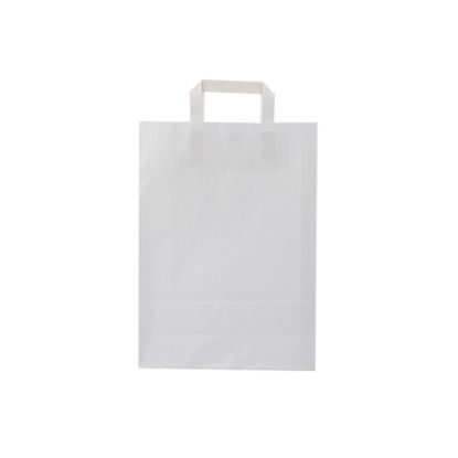 Picture of PAPER BAG WHT FLT HNDL 26*10*36CM-250P