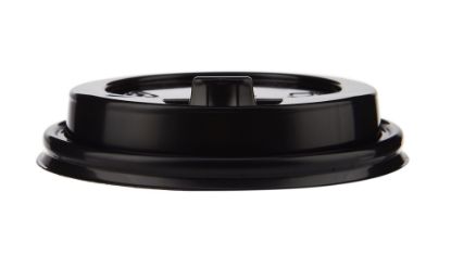 Picture of TRAVEL LID-RECLOSABLE BLACK12/16OZ-1000P