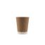Picture of KRAFT/BROWN PAPER ROUND RIPPLE CUP 12OZ