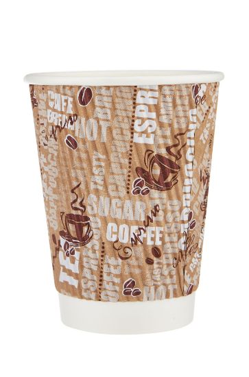 Picture of PAPER RIPPLE WRAP CORRUGATD CUP16OZ-500P