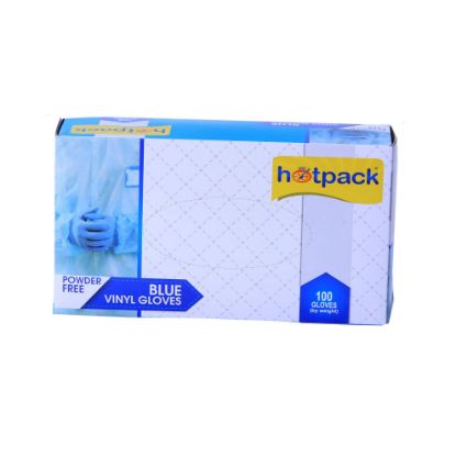 Picture of HOTPACK-POWDR FRE BLU VINYLGLOVE S100X10