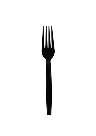 Picture of BLACK HD FORK INDIVIDUALLY WRAP 500PCS