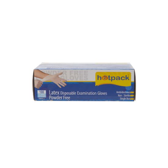 Picture of POWDERFREE LATEX GLOVES SMALL-100PCX10PK