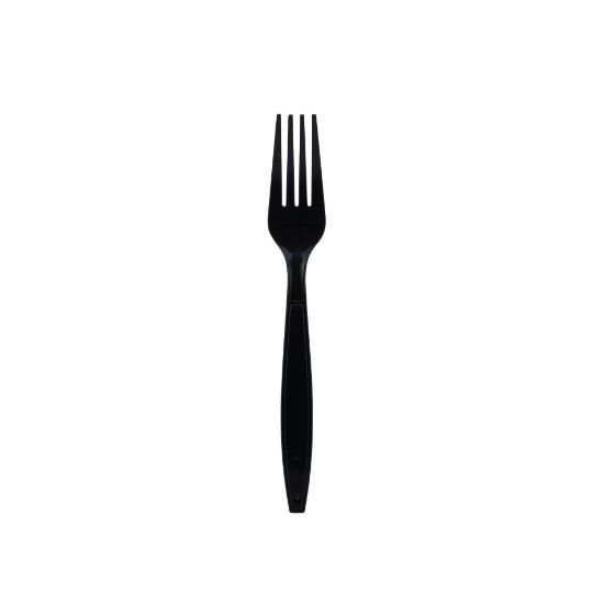 Picture of PP FORK MEDIUM DUTY BLACK 40PKT*25PC