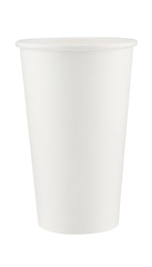 Picture of **WHITE**PLAIN PAPER HD CUP 16OZ-1000PC