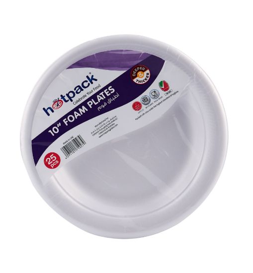 Picture of HOTPACK-FOAM PLATE 10 -25PCX20PKT