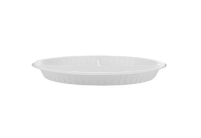 Picture of ROUND PLASTIC PLATE 10" 3DIV 25*20- DEEP