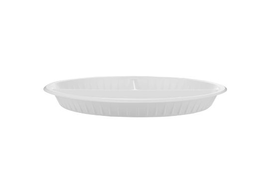 Picture of ROUND PLASTIC PLATE 10" 3DIV 25*20- DEEP