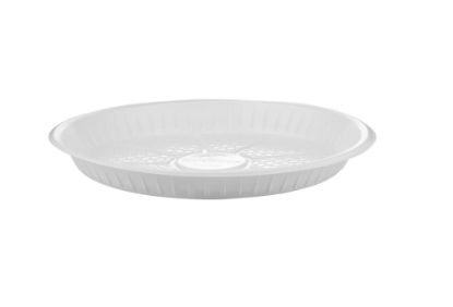 Picture of ROUND PLASTIC PLATE 10" 25X20PKT-ECONMY