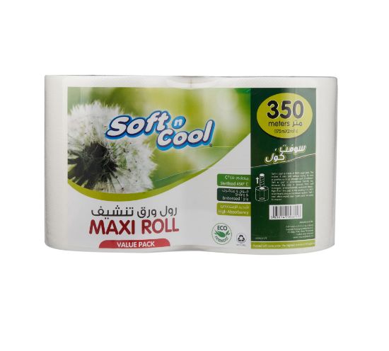 Picture of MAXI ROLL 1 PLY VALUE PACK 175X2ROLLS