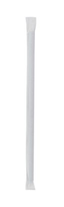 Picture of PLASTIC STRAW *BLACK* 8MM WRAPED-40X250