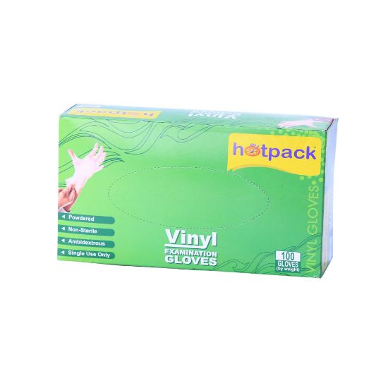 Picture of PLASTIC VINYL GLOVES XTRA LARGE-10PK*100