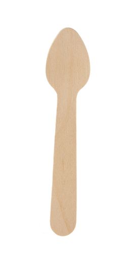 Picture of WOODEN ICE CREAM SPOON 9.5CM20*100-WICSP