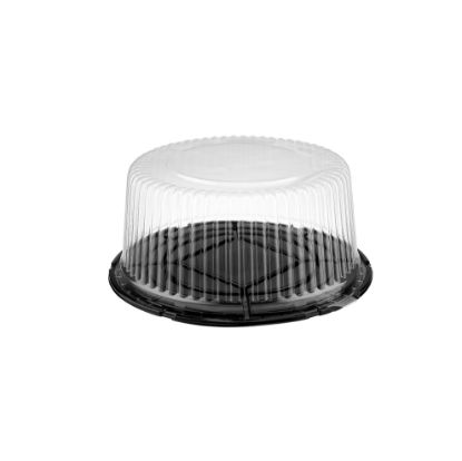 Picture of BLACK BASE CAKE CONTR.12"+CLEAR LIDS-50P