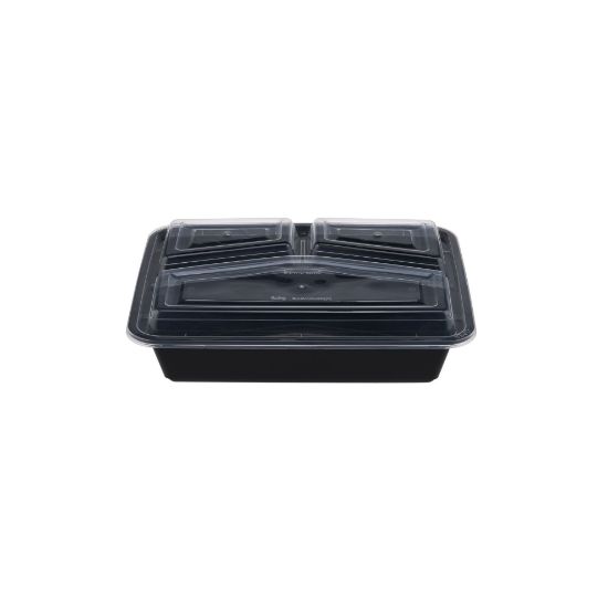 Picture of BLACK BASE M/W 3 DIVIDER+LID-150P-BBMC3C