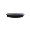 Picture of 50OZ BLACK BASE OVAL CONTR-150SET